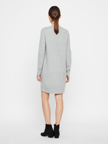 Vero Moda Világosszürke pulóver ruha VERO MODA Doffy