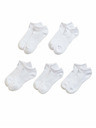 Marks & Spencer Öt pár női sportzokni készlet fehér színben Marks & Spencer Trainer Liners™