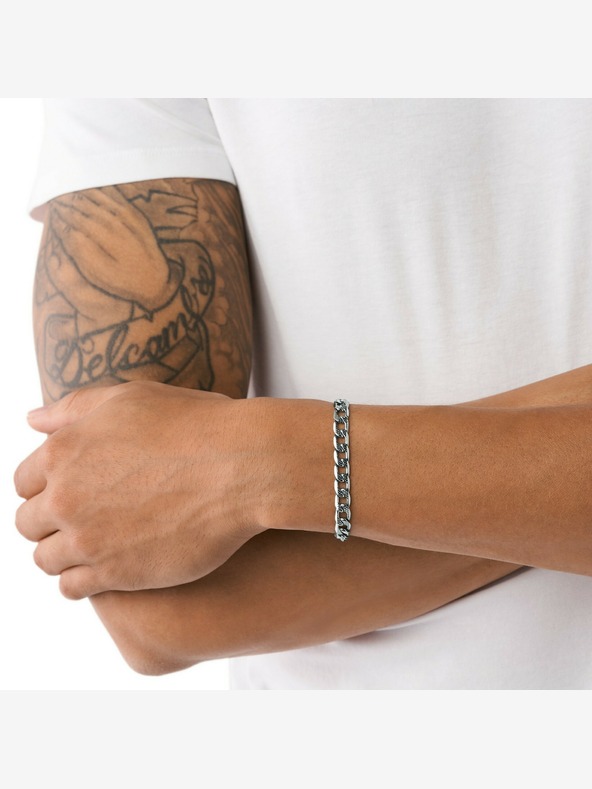 Diesel Diesel férfi acél karkötő DX1338040