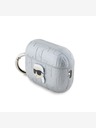 Karl Lagerfeld Karl Lagerfeld PU dombornyomott Karl Head tok AirPods Pro 2 ezüsthöz