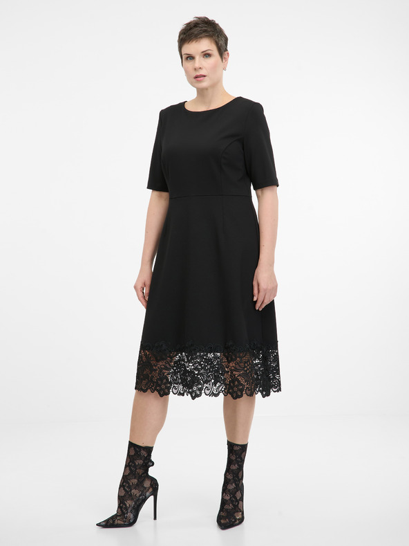 Orsay ORSAY fekete női ruha