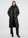Orsay ORSAY fekete női steppelt tollkabát