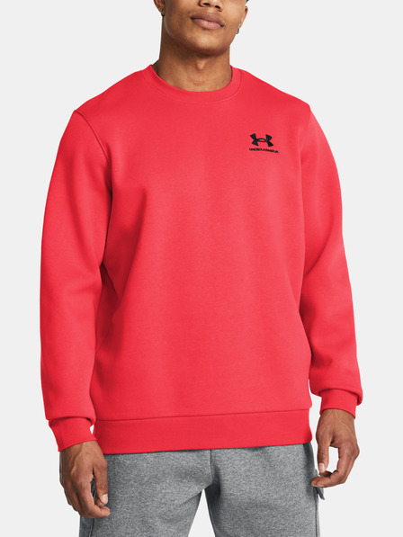 Under Armour Férfi felső Under Armour UA Icon Fleece Crew-RED