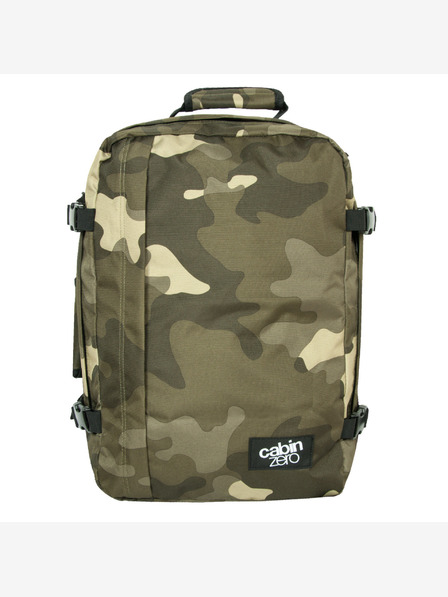 CabinZero Khaki színű mintás hátizsák CabinZero Classic Urban Camo (36L)
