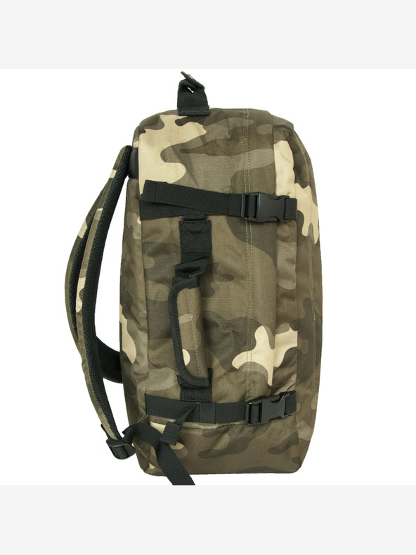 CabinZero Khaki színű mintás hátizsák CabinZero Classic Urban Camo (36L)