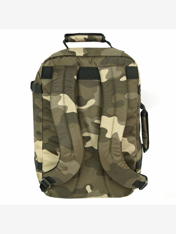 CabinZero Khaki színű mintás hátizsák CabinZero Classic Urban Camo (36L)