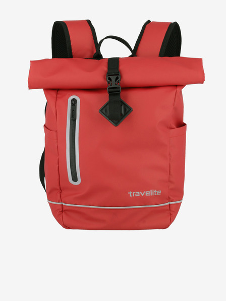 Travelite Piros Travelite Basics Roll-up Plane hátizsák