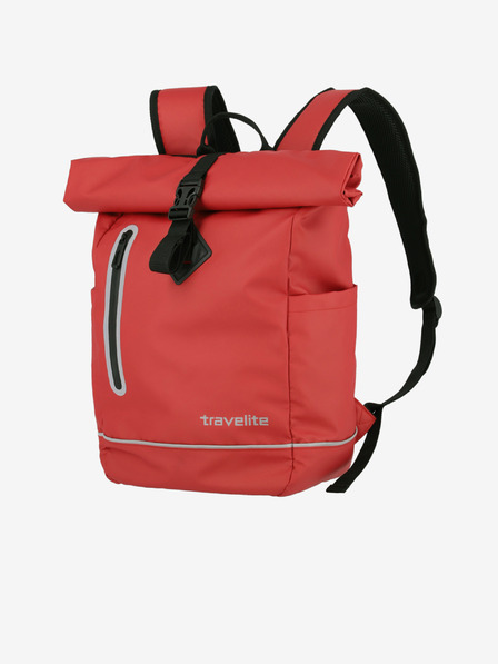 Travelite Piros Travelite Basics Roll-up Plane hátizsák