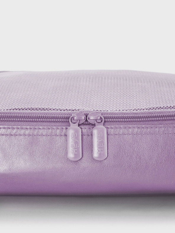 Heys Heys Metallic Packing Cube 5db öt darabos utazótáska készlet világos lila színben