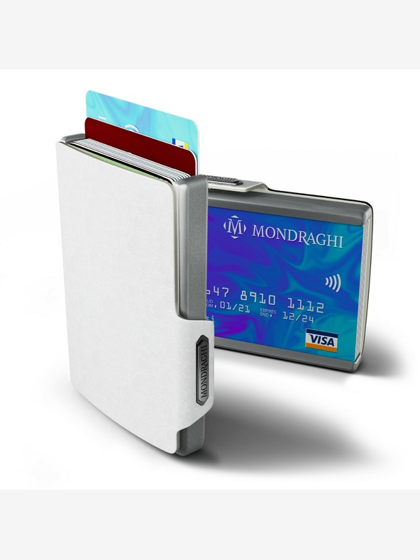 Mondraghi Mondraghi Saffiano fehér bőr pénztárca