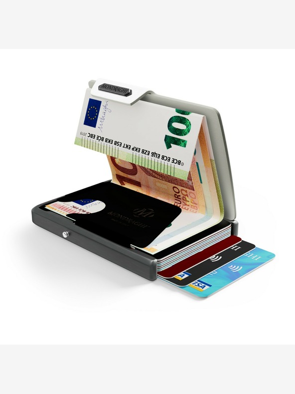 Mondraghi Mondraghi Saffiano fehér bőr pénztárca