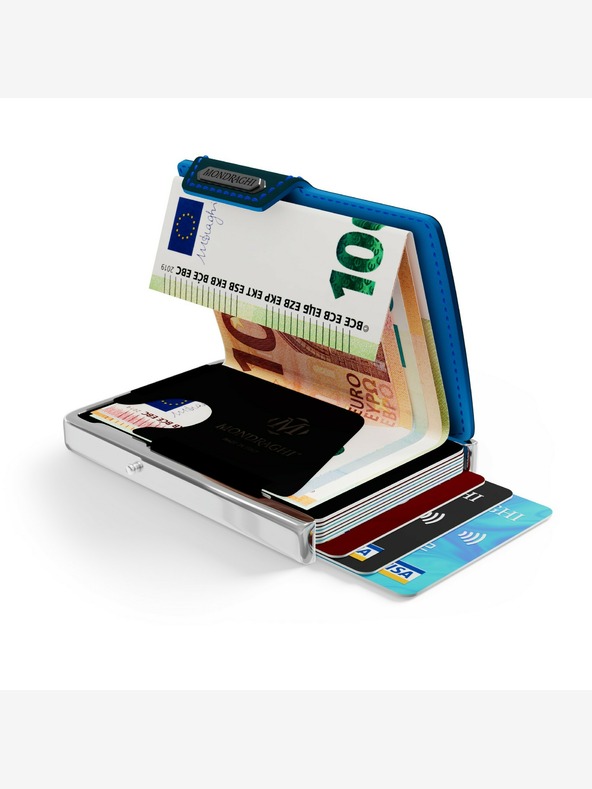 Mondraghi Mondraghi Elegance petróleum bőr pénztárca