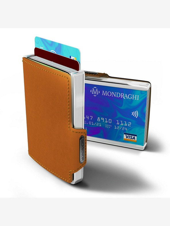 Mondraghi Mondraghi Elegance barna bőr pénztárca