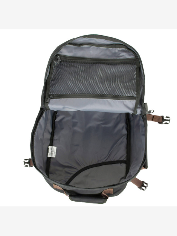 CabinZero Barna és fekete unisex hátizsák CabinZero Classic Sand (28L)