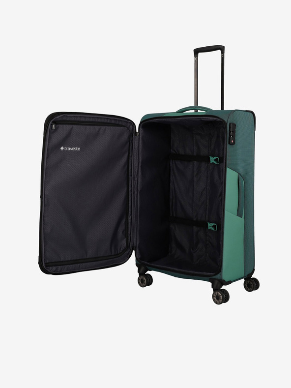 Travelite Zöld Travelite Viia 4w L utazótáska