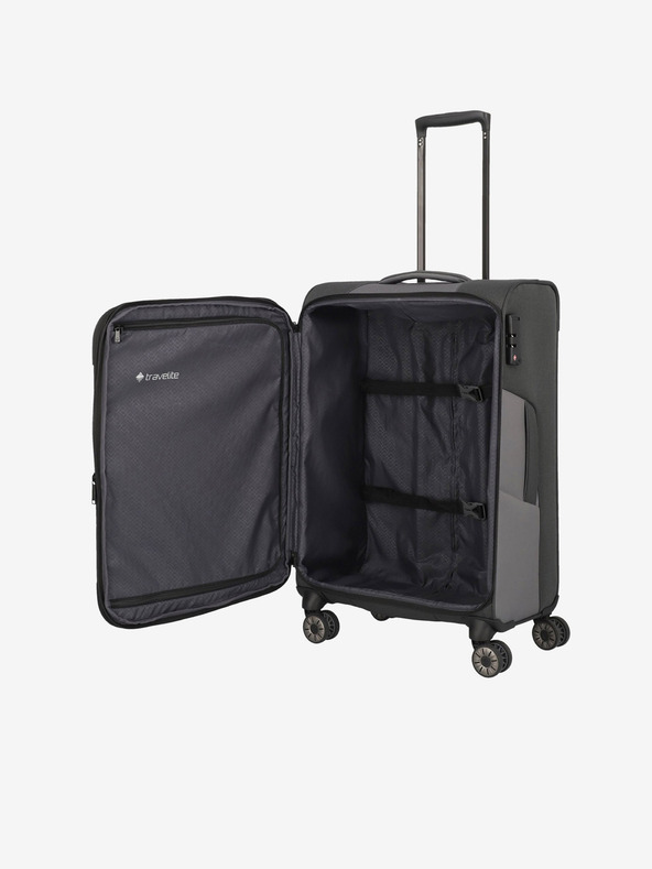 Travelite Sötétszürke Travelite Viia 4w Travel Duffel M Anthracite