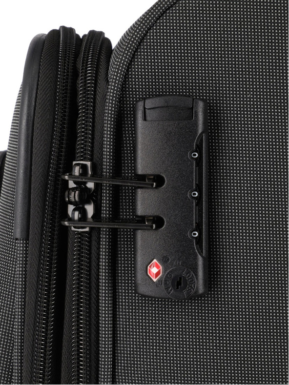 Travelite Sötétszürke Travelite Viia 4w Travel Duffel M Anthracite