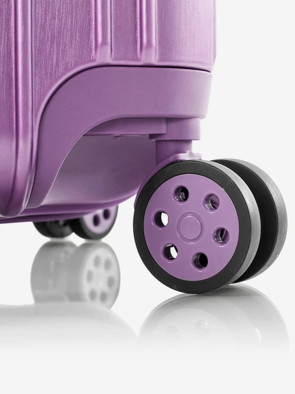 Heys Három darab lila Heys Xtrak S,M,L utazótáska készlet