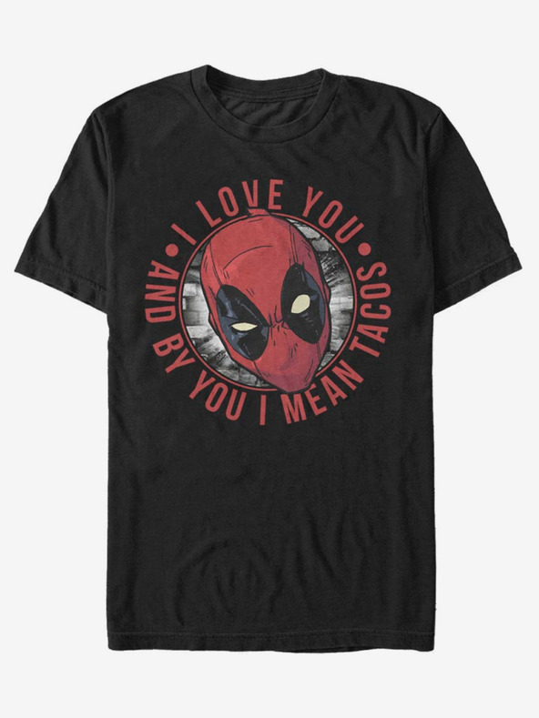 ZOOT.Fan Fekete Férfi ZOOT.Fan Marvel Break Walls póló