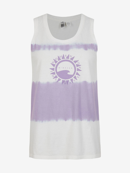 O'Neill Lila-fehér női O'Neill WOW TANKTOP mintás O'Neill WOW TANKTOP páncéling