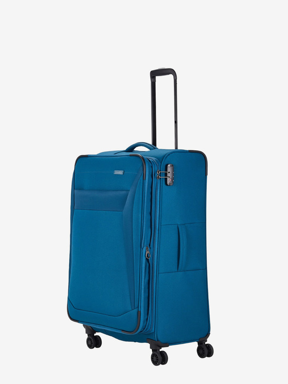 Travelite Három darabos Travelite Chios S,M,L Petrol utazóbőrönd készlet