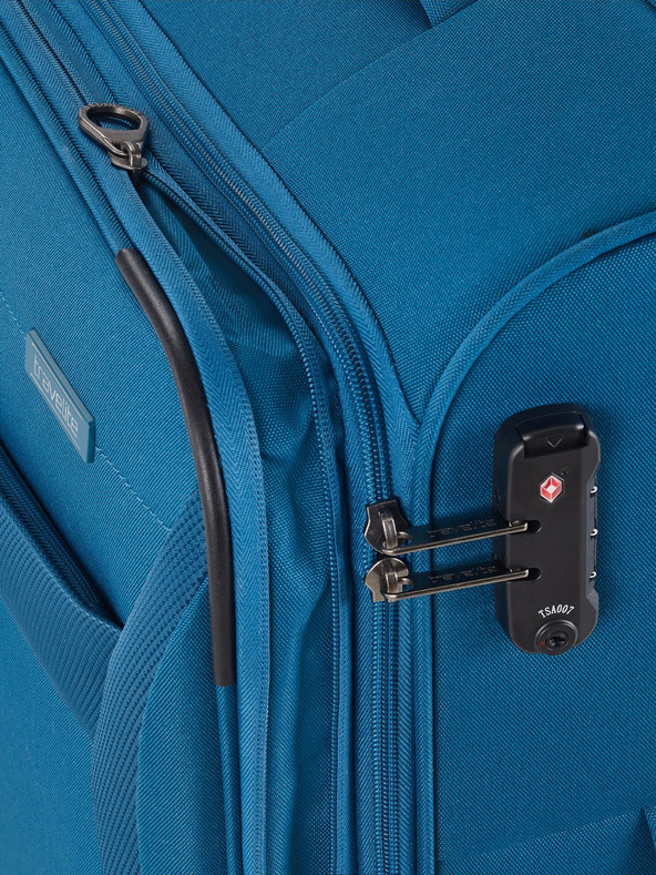 Travelite Három darabos Travelite Chios S,M,L Petrol utazóbőrönd készlet