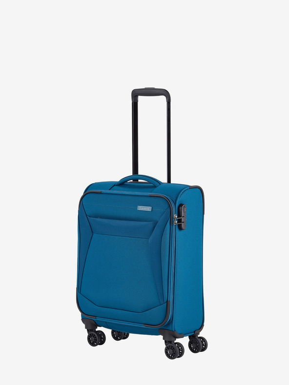 Travelite Három darabos Travelite Chios S,M,L Petrol utazóbőrönd készlet