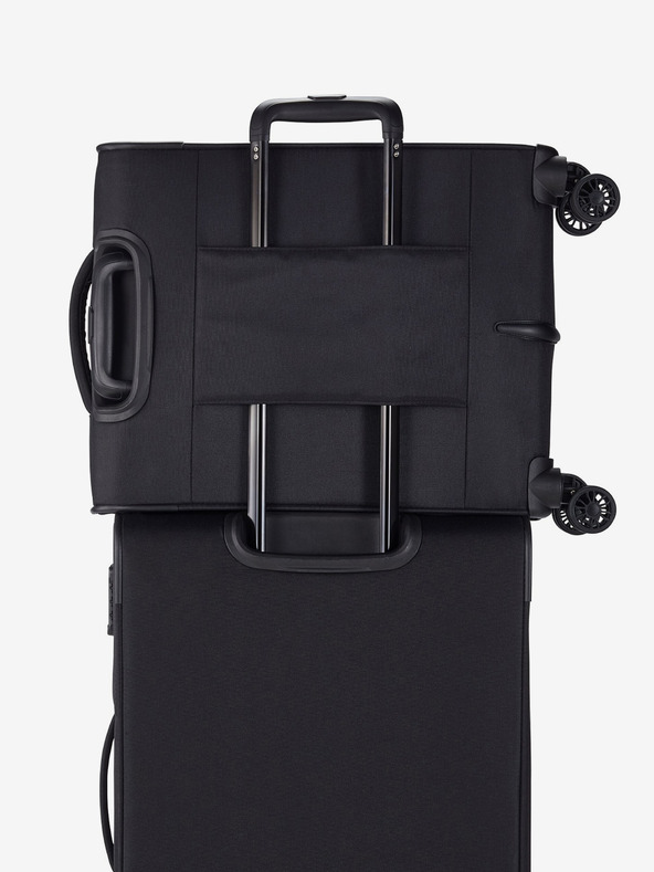 Travelite Három darabos Travelite Chios S,M,L utazóbőrönd készlet Fekete utazóbőröndök