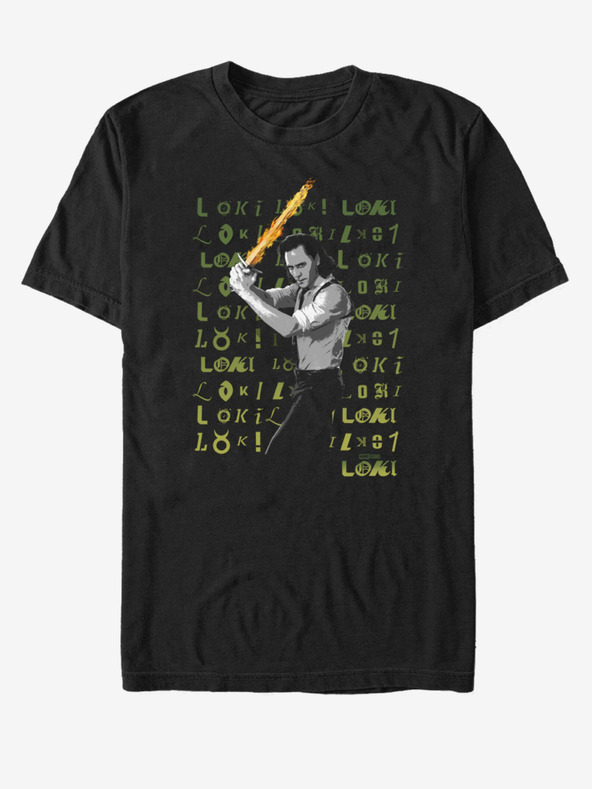 ZOOT.Fan Fekete unisex póló ZOOT.Fan Marvel Marvel Did You Get Them All