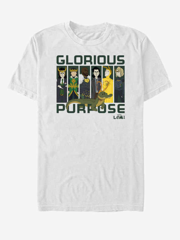 ZOOT.Fan Fehér unisex póló ZOOT.Fan Marvel Variant Team