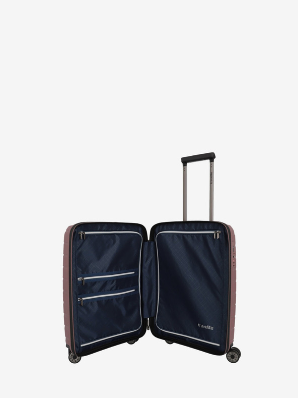 Travelite Három darabos Travelite Air Base S,M,L rózsaszín utazótáska készlet