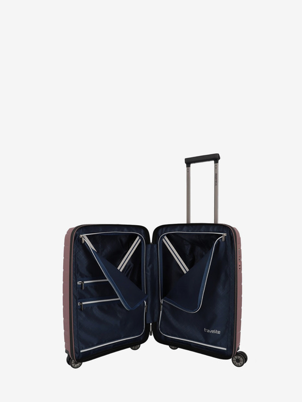 Travelite Három darabos Travelite Air Base S,M,L rózsaszín utazótáska készlet