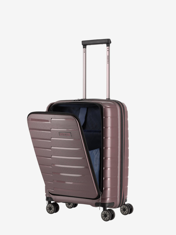 Travelite Rózsaszín Travelite Air Base Air Base 4w S Elülső zsebes utazótáska