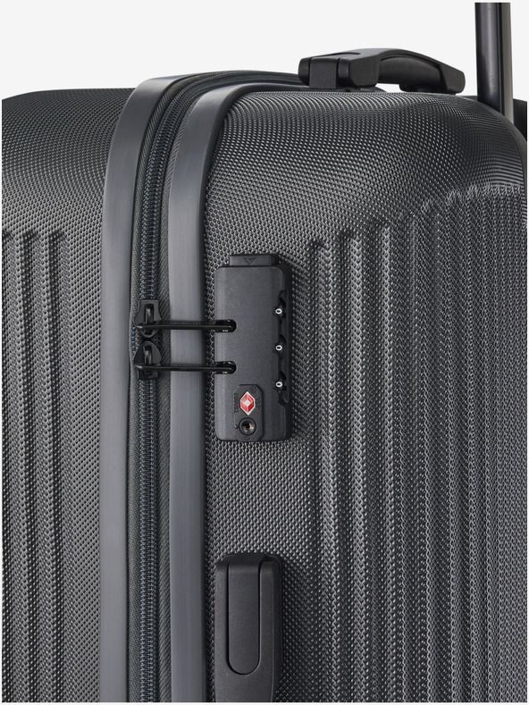 Travelite Három darabos Travelite Bali sötétszürke utazótáska készlet S,M,L