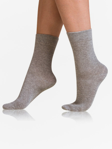 Bellinda Szürke Bellinda COTTON COMFORT zokni