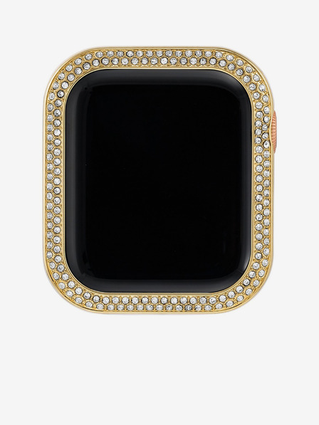 Anne Klein Lunette az Apple Watch 40mm-es órájához aranyszínű kristályokkal Anne Klein