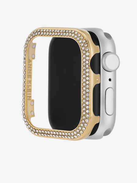 Anne Klein Lunette az Apple Watch 40mm-es órájához aranyszínű kristályokkal Anne Klein