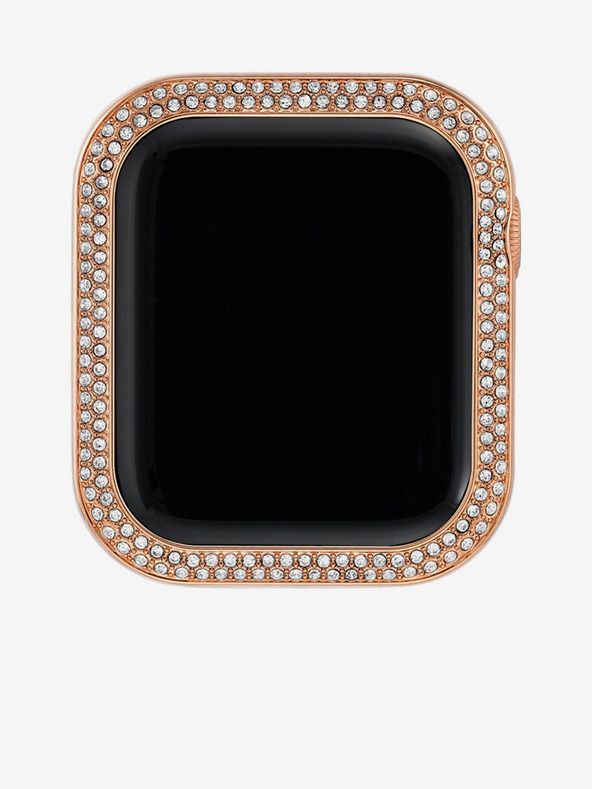 Anne Klein Lunette az Apple Watch-ra rózsaaranyszínű kristályokkal Anne Klein