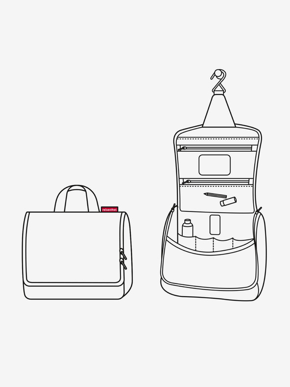 Reisenthel Reisenthel fekete női utazó piperecikkek pöttyös utazótáska Reisenthel