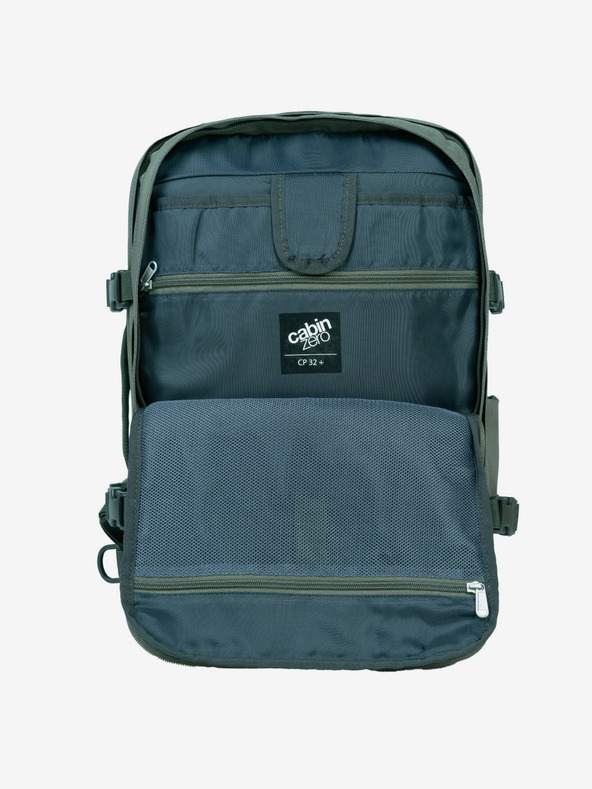 CabinZero Khaki színű uniszex hátizsák CabinZero Classic Pro Georgian (32 L)