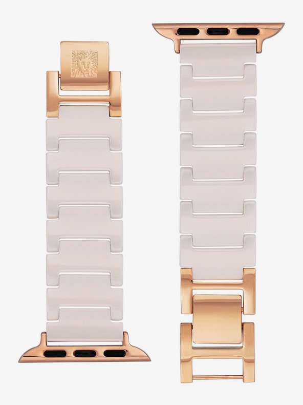 Anne Klein Világos rózsaszín szíj az Apple Watch-hoz Anne Klein
