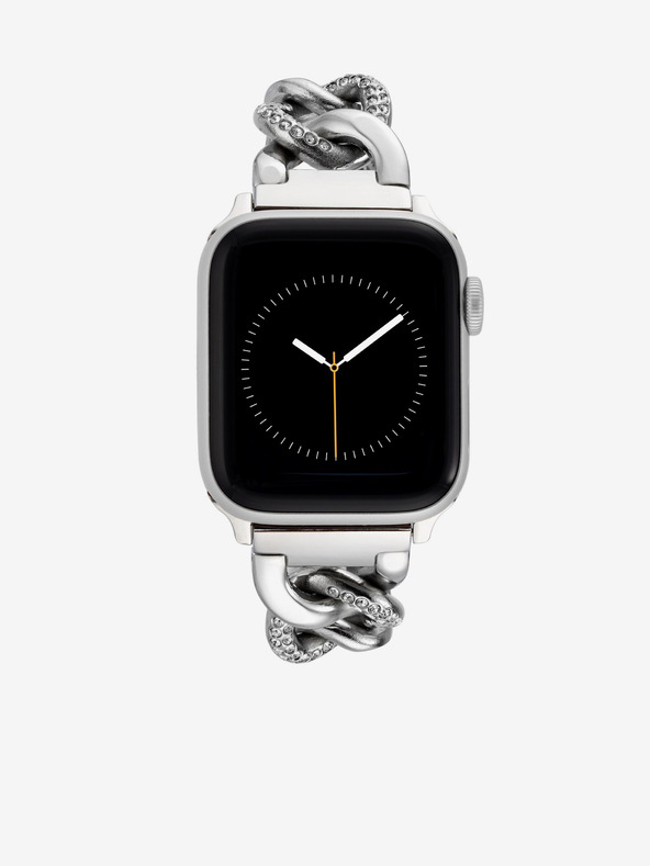 Anne Klein Pánt Apple Watch 42/44/45/ultra 49mm-es Apple Watch órához ezüst színben Anne Klein