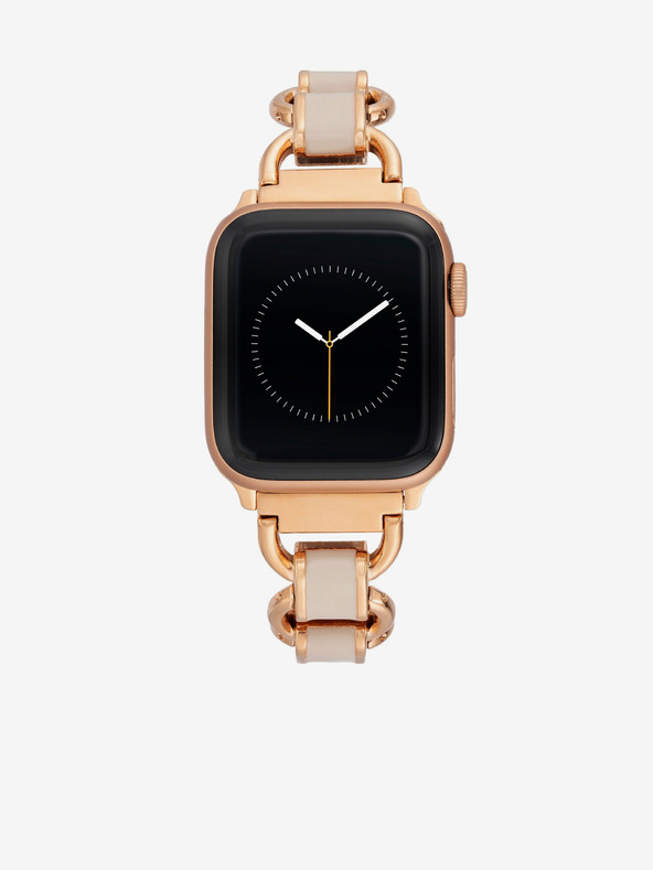 Anne Klein Pánt az Apple Watch 38/40/41 mm-es órájához rózsaarany színben Anne Klein