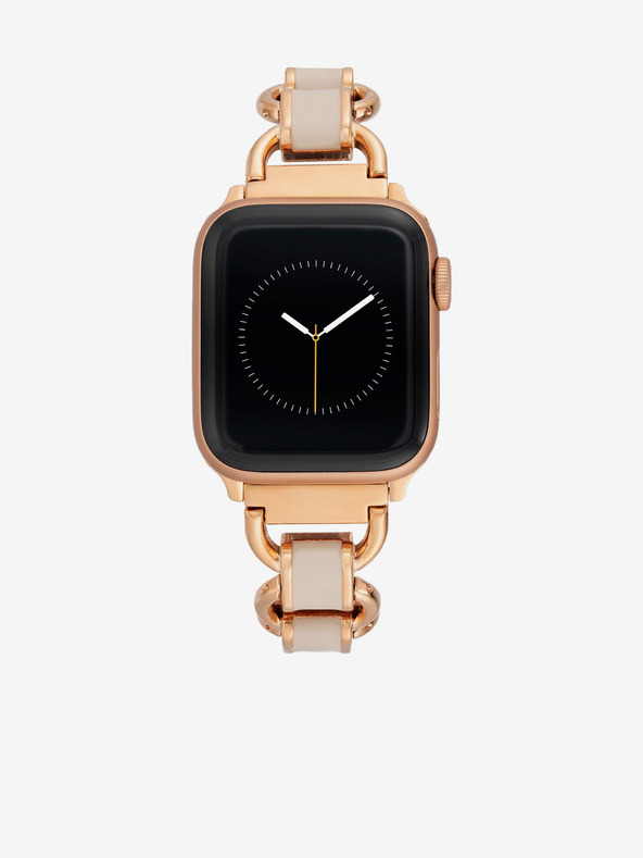 Anne Klein Női szíj az Apple Watch 42/44/45/ultra 49mm-es órájához rózsaaranyból Anne Klein