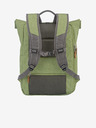 Travelite Szürke és zöld Travelite Basics Roll-up hátizsák (35 l)