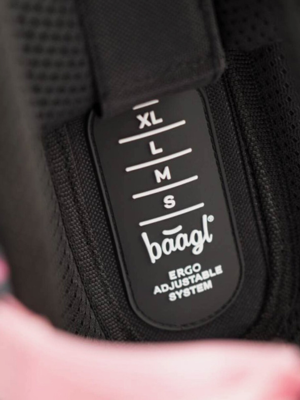 BAAGL  Szürke iskolatáska zippy panda Baagl