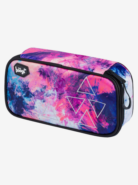 BAAGL  Rózsaszín iskolai tolltartó absztrakt Baagl