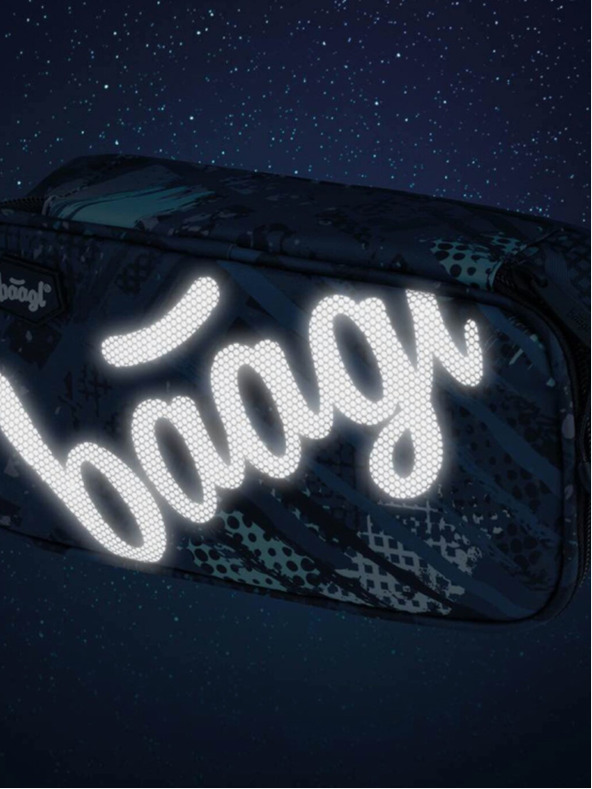 BAAGL  Kék 3 szett korcsolya szerkezet: hátizsák, tolltartó, táska Baagl