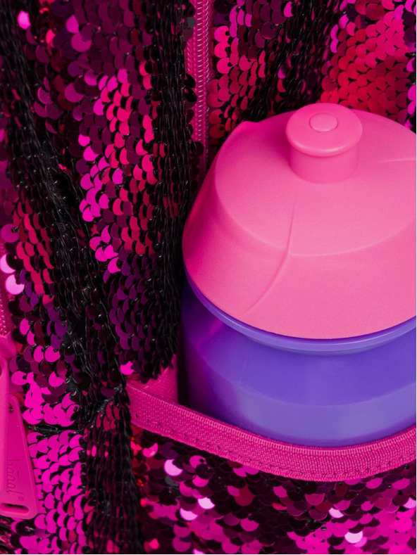 BAAGL  Rózsaszín iskolai hátizsák mókás csillagok Baagl