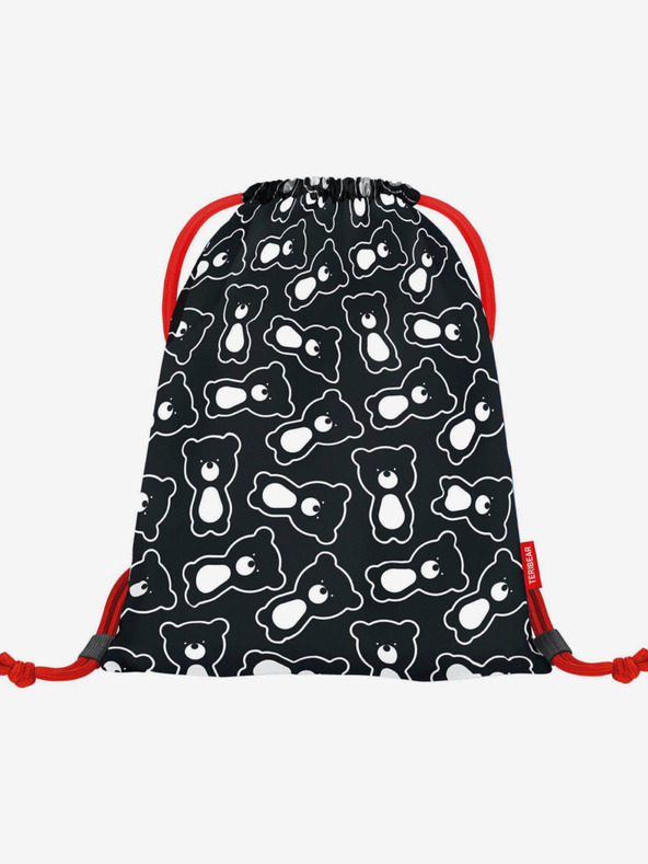 BAAGL  Fekete iskolatáska teribear black Baagl